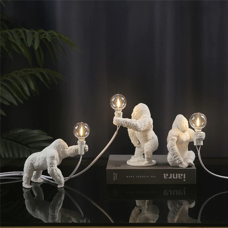 Miniaturebillede: gorilla lamp amazon