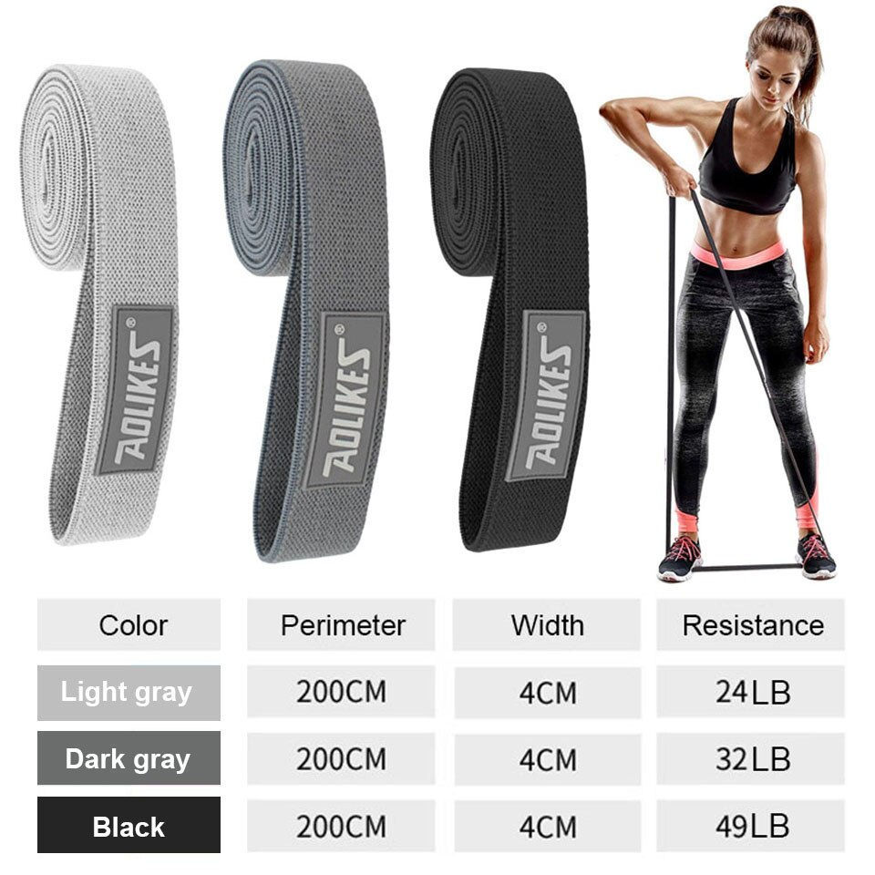 Miniatura: 3pcs Fitness Rubber Bands 