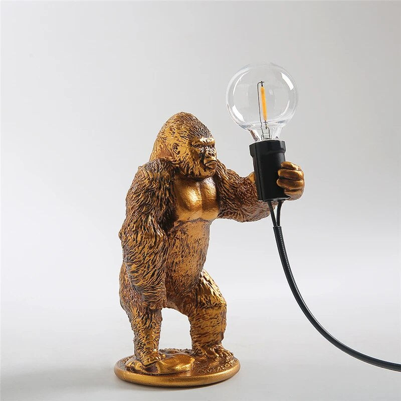 Miniaturebillede: gorilla lamp