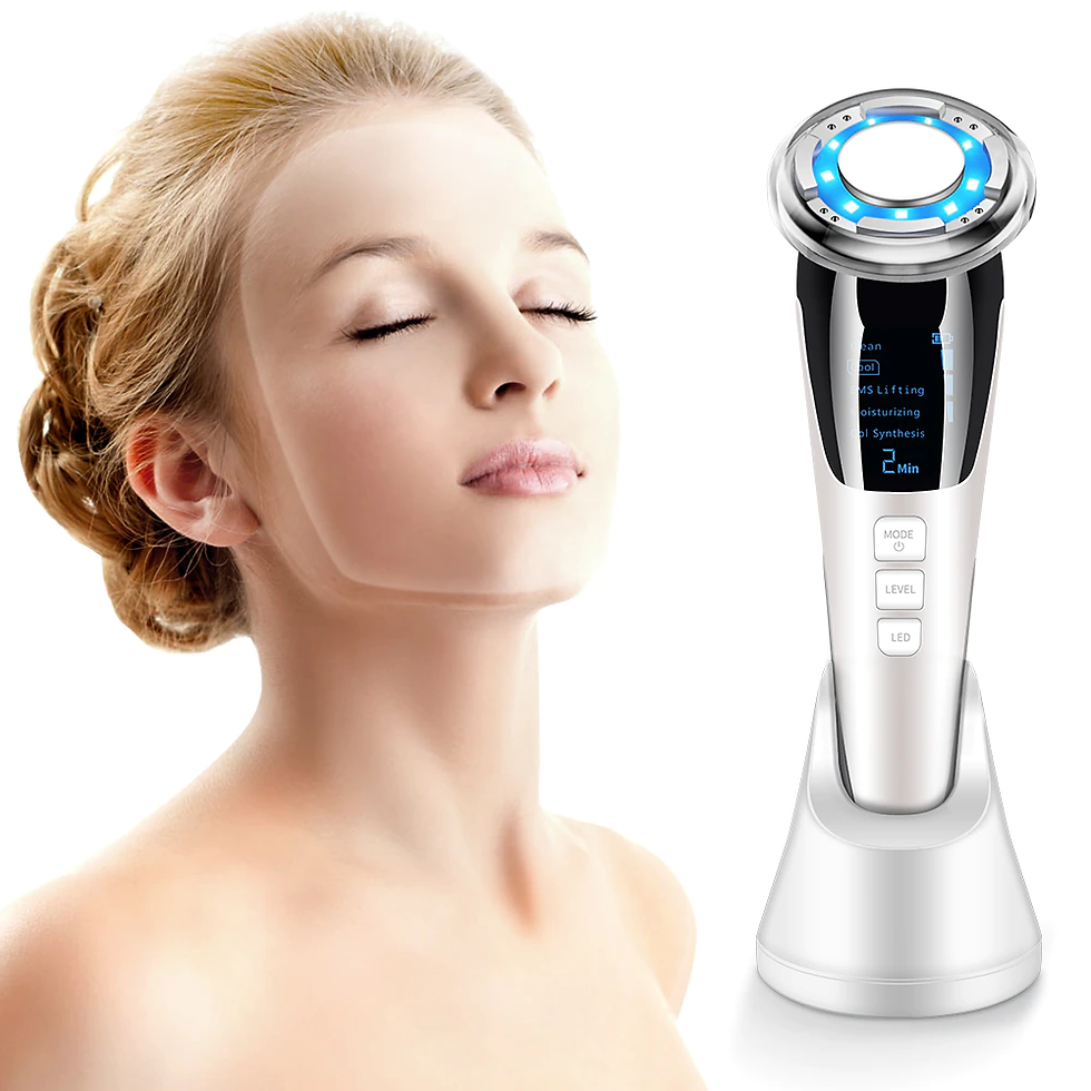 Miniature : LED Photon Therapy Sonic Vibration Wrinkle Anti-aging Rejuvenating Treatment 