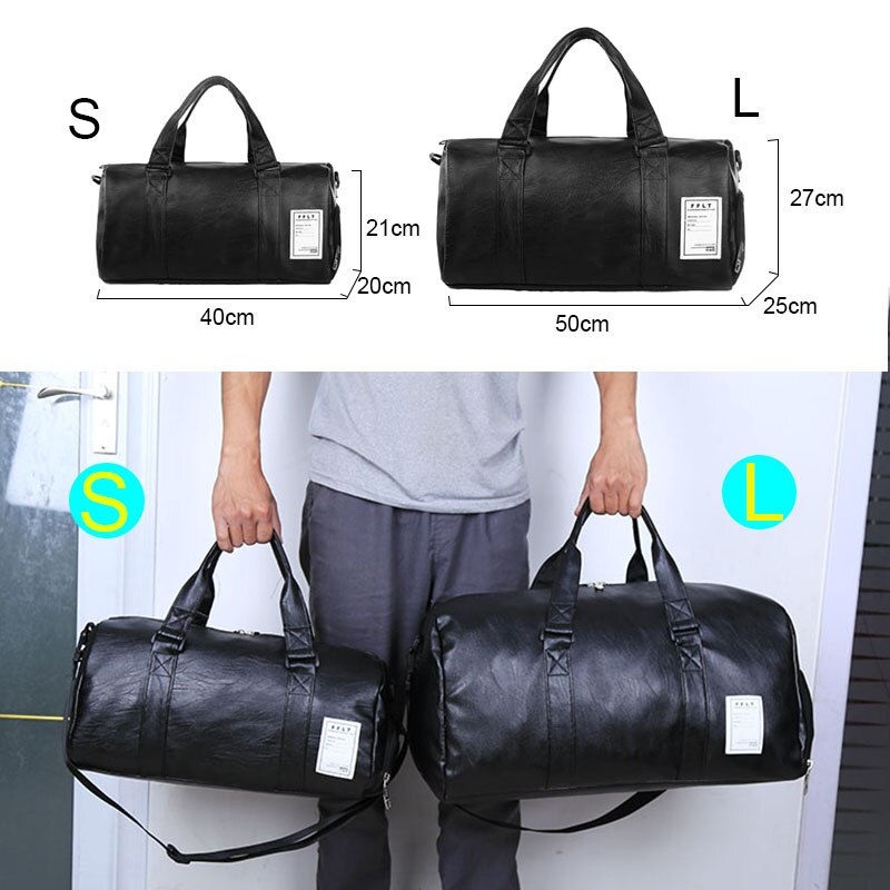 Pikkukuva: Leather Gym Bag Leather 