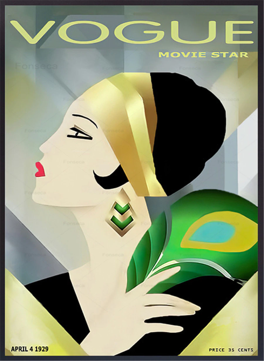 Miniaturebillede: Nordic Style Abstract Canvas Painting 