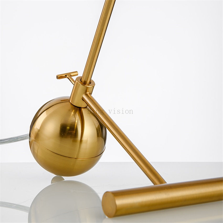 Miniaturebillede: Modern Iron & Glass Candle Light LED Table Lamps for Living Room