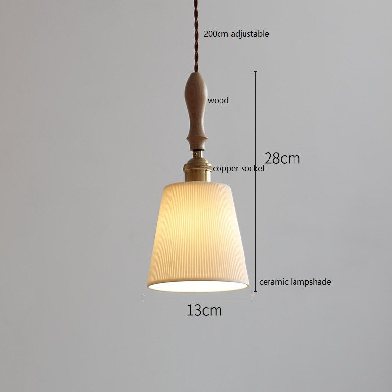 Miniaturebillede: Butterfly Ceramic LED Pendant Lamp Hang lamp