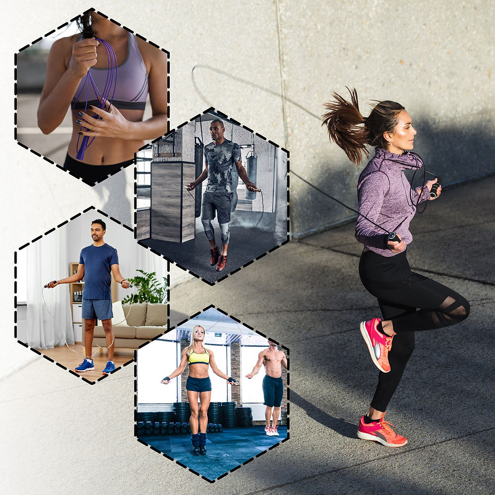 Thumbnail: Professional Adjustable Fitness Training Skipping Rope 