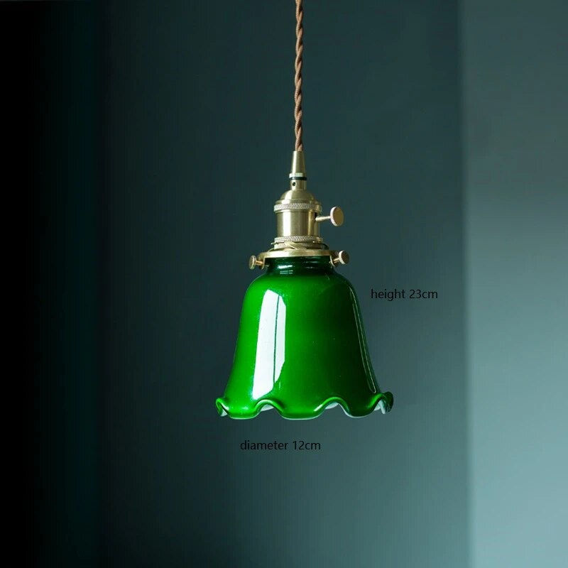 Miniaturebillede: green pendant light