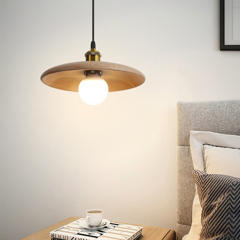 Miniaturebillede: wooden hanging lamp