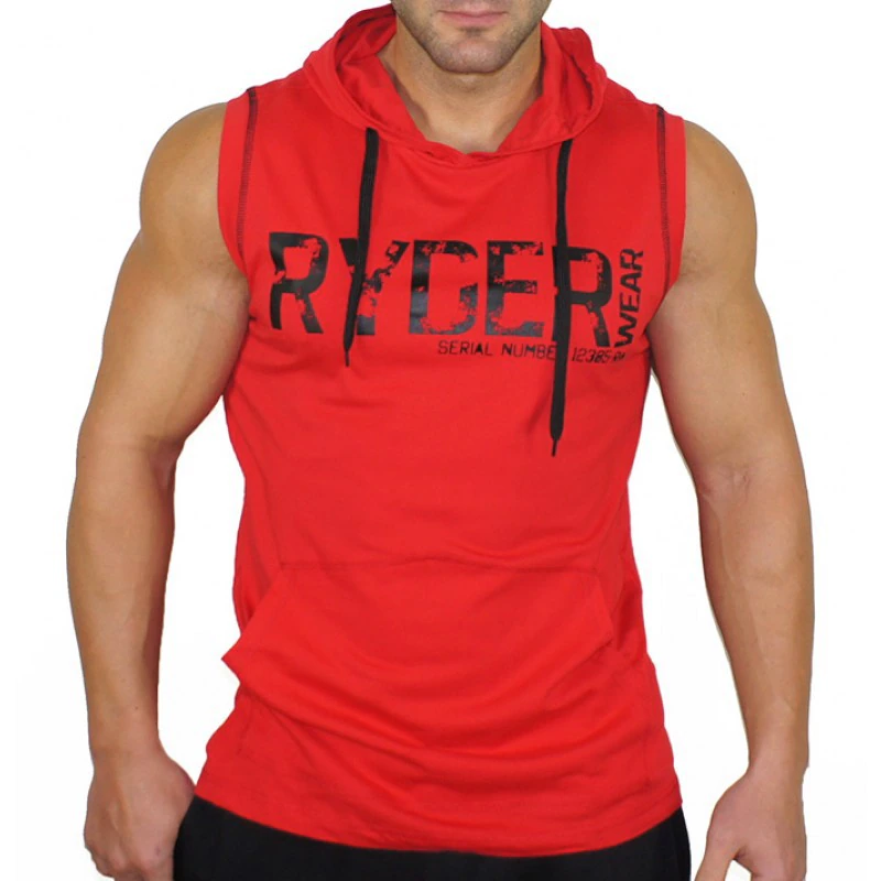 Thumbnail: Men's Bodybuilding Hooded Tank