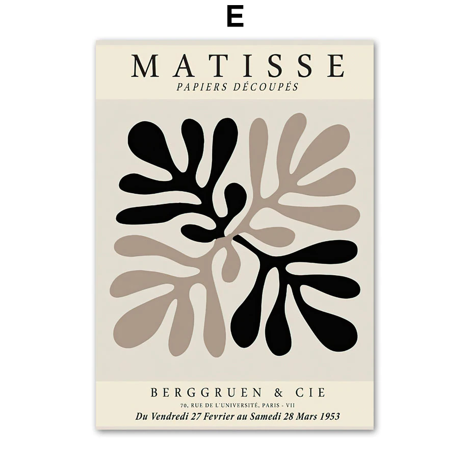 Miniaturebillede: Matisse Picasso Abstract Canvas Wall Art 