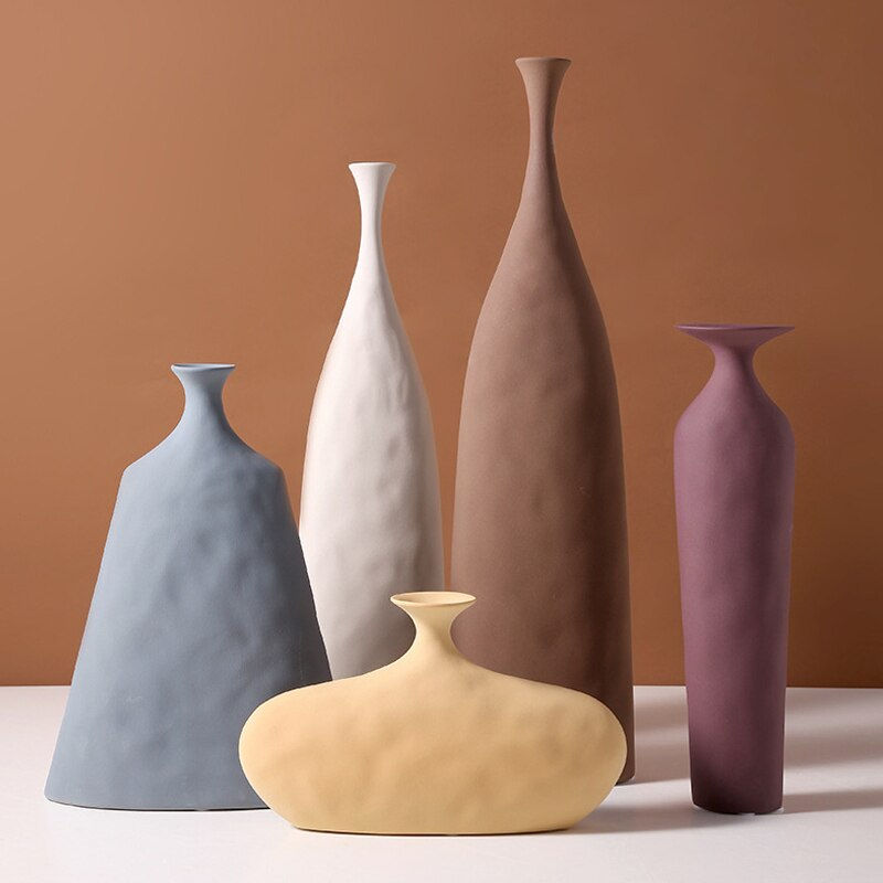 Thumbnail: Nordic Ceramic Flower Vases 