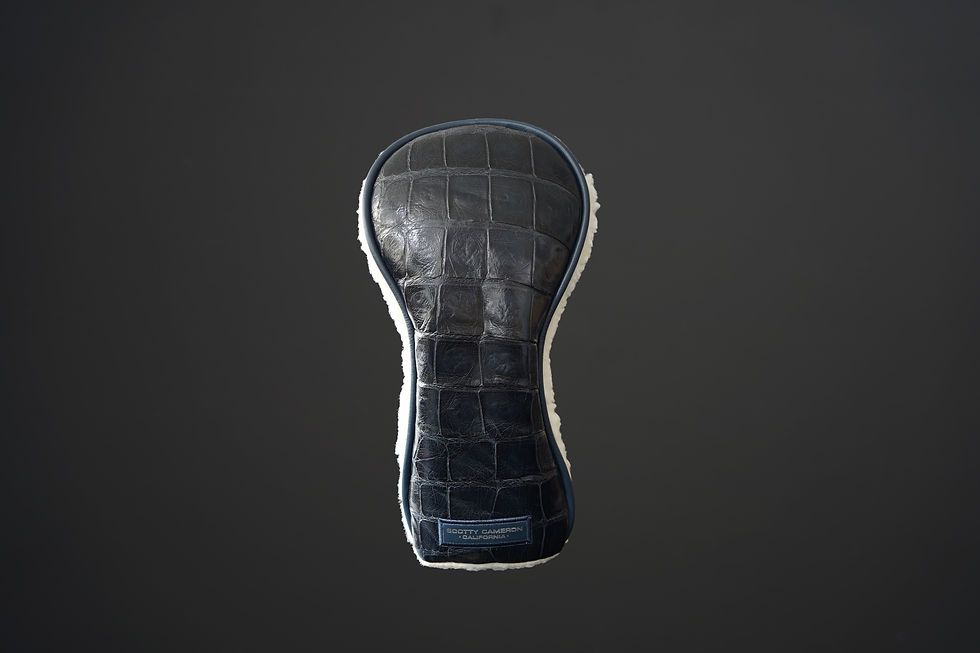 California Gallery Limited EXOTIC ALLIGATOR Dark Navy Dr 