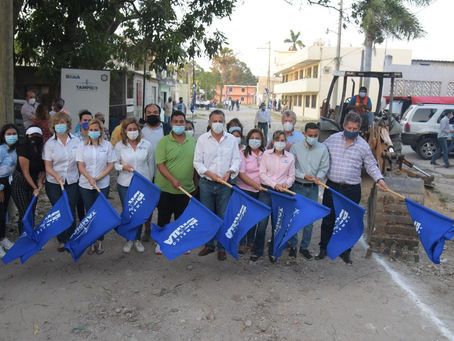 Con más Pavimentación Estamos Cambiado el Rostro de Tampico; Chucho Nader