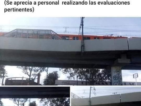 Ya se había reportado tramo DAÑADO de la Línea 12 del Metro