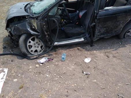 Volcadura deja una mujer sin vida en la Tampico-Mante