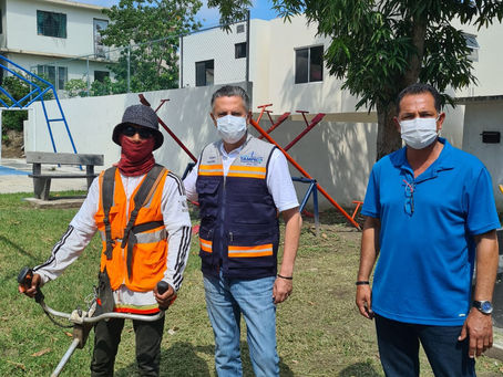 Fortalece Chucho Nader Acciones de Limpieza y Mejoramiento Urbano