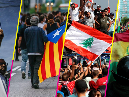 GUÍA RÁPIDA: ESTAS SON TODAS LAS PROTESTAS ALREDEDOR DEL MUNDO Y SU RAZONES