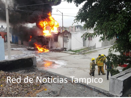 Gran incendio en Altamira #Video
