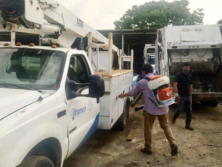 Gobierno de Altamira sanea vehículos de Servicios Públicos