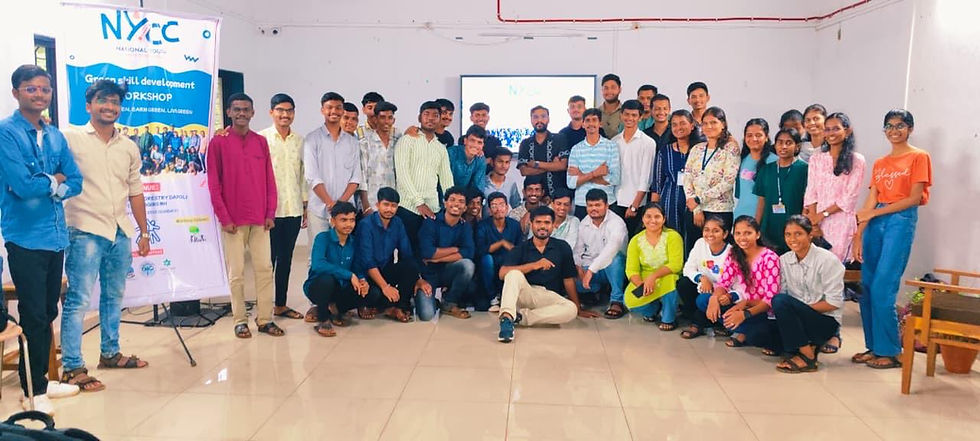 Workshop Green skill development at dapoli