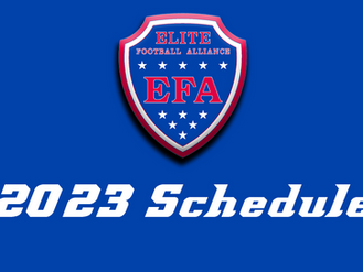 The EFA Releases the 2023 Schedule