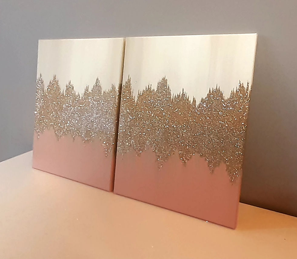 Thumbnail: Wall Art (2) Piece Home Décor Set