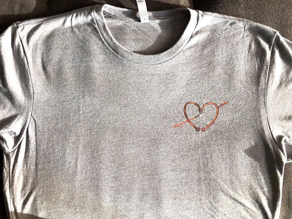 Thumbnail: Kairos Spearfishing Grey T-shirt