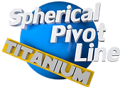 Spherical pivot line logo