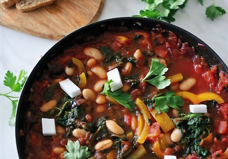 Veganes Bohnen-Shakshuka