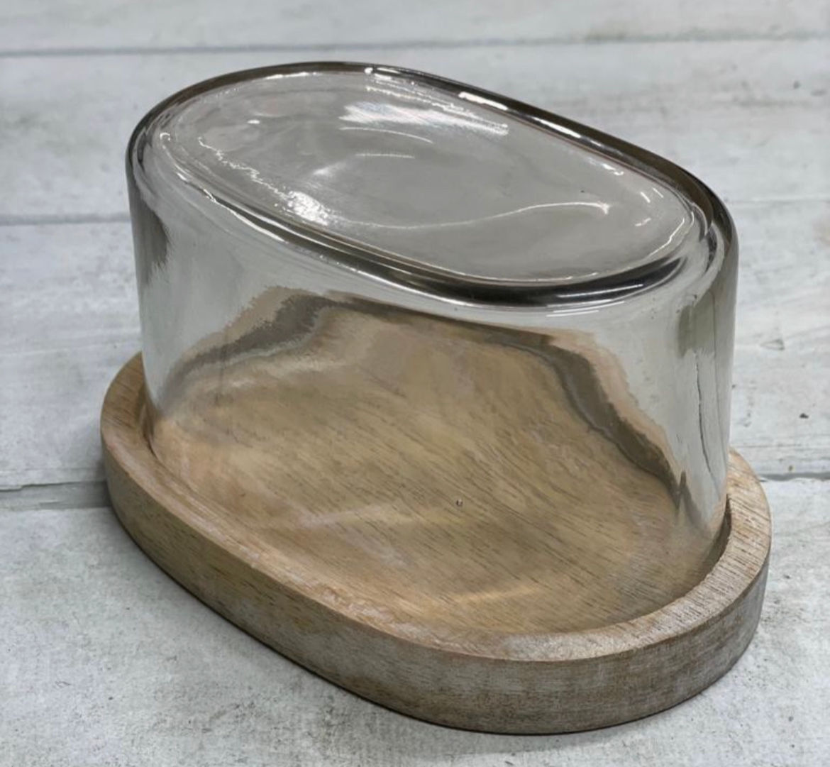 כלי לחמאה, תחתית עץ