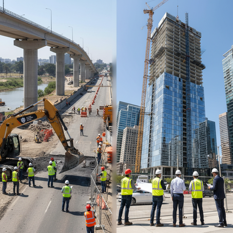 Obras públicas vs Obras privadas: Comparativa y análisis