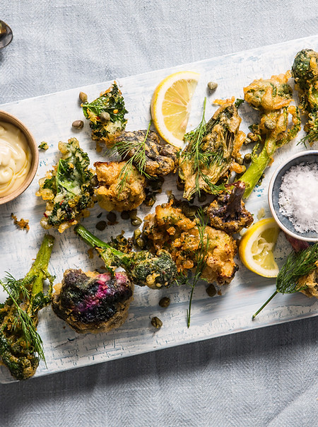 légumes tempura