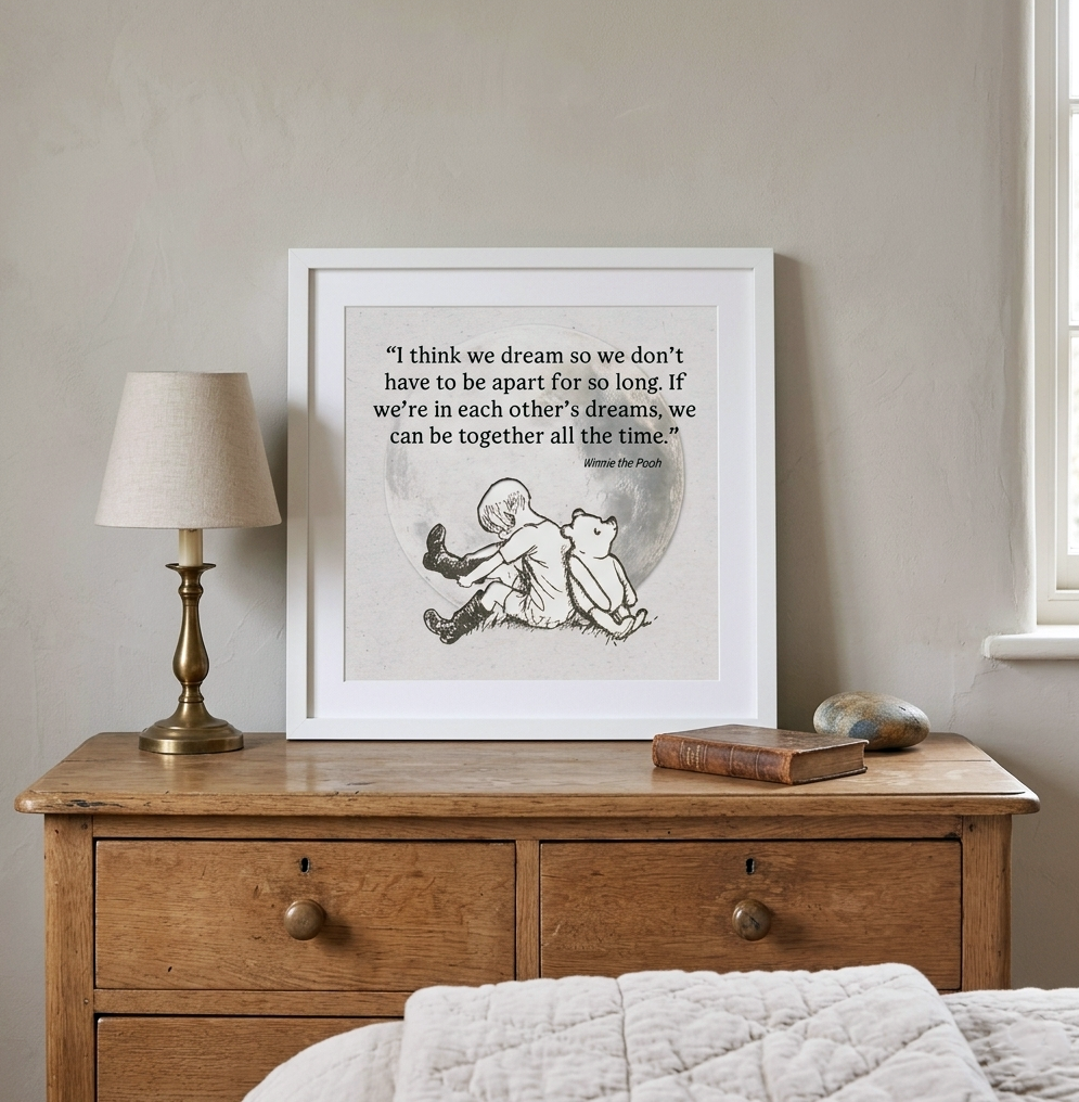 Winnie the Pooh - Quote Art #1