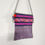 Thumbnail: Hand Crafted Cotton Canvas Purple Sling Bag