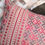 Thumbnail: Phulkari cushion cover in Pink and Grey