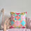Thumbnail: Phulkari cushion cover in Pastel Covers