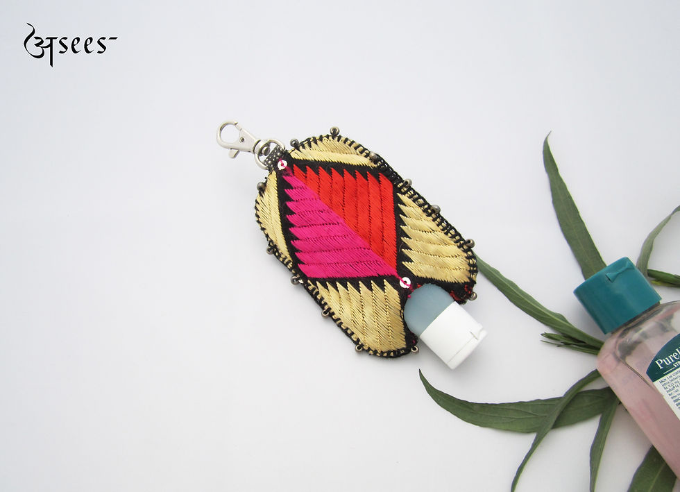 Black Sanitizer Bottle Holder