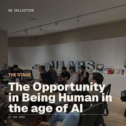 The Stage: The Opportunity in Being Human in the Age of AI