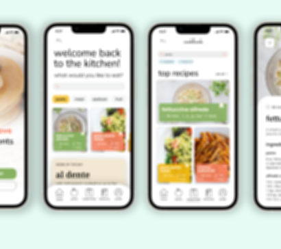 Cookbook Mobile App Figma Prototype