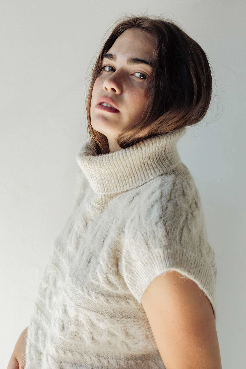 Old Navy cable-knit vest