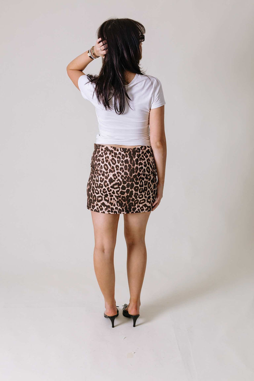 Thumbnail: Leopard print mini skirt