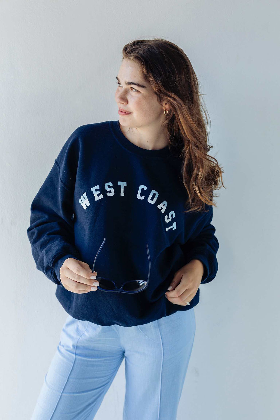 Blue 'West Coast' sweatshirt
