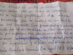 Courage behind bars: María Cristina Garrido