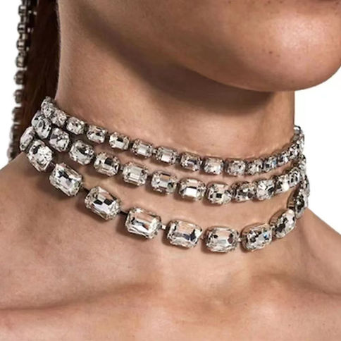 Hot selling one with exaggerated personality necklace style, simple, fashionable