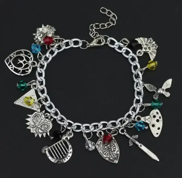 Zelda Master Sword Charm Bracelet