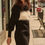 Thumbnail: A Ribbed Knit Sweater Mini Dress