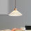 Thumbnail: Nordic Pendant Lights For Ceiling E27 Base Pleated Lampshade Hanging Lamp Dining
