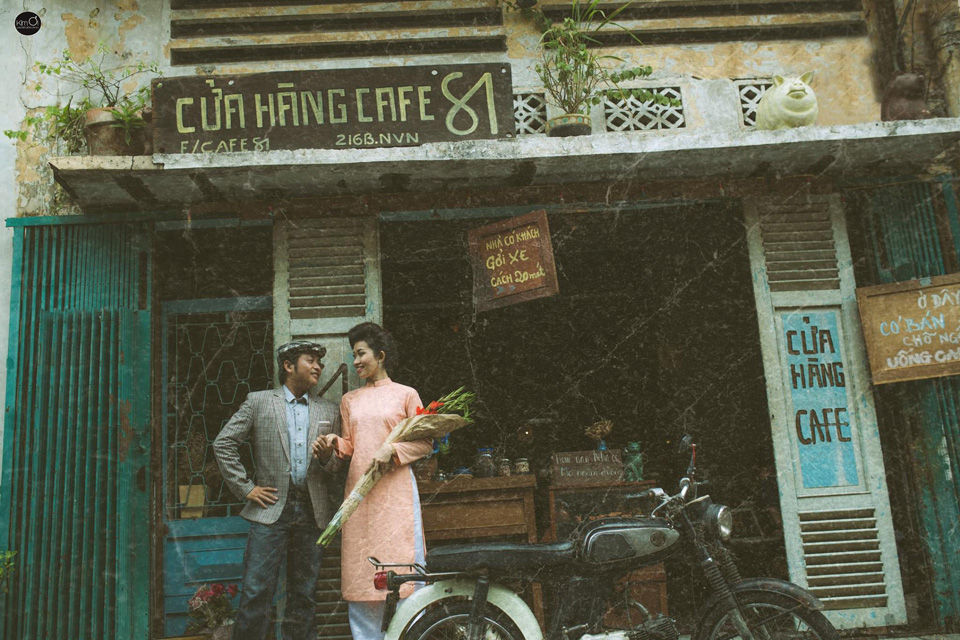 ảnh cưới thập nien 90
