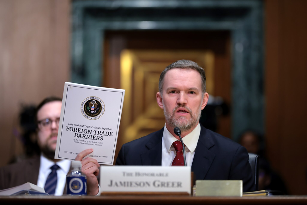 U.S. Trade Rep. Jamieson Greer.