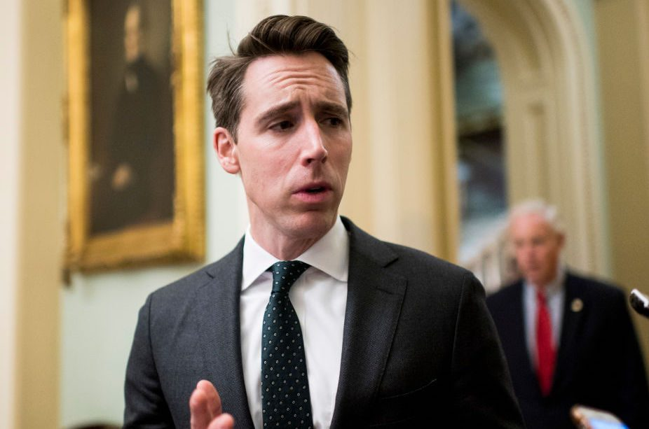 Senator Josh Hawley of Missouri, one of the greatest proponents of a revised bill.