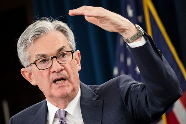 Chair of the Federal Reserve Bank Jerome Powell.